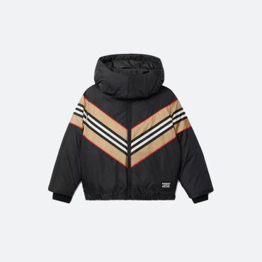 Stripe Panel Down-filled