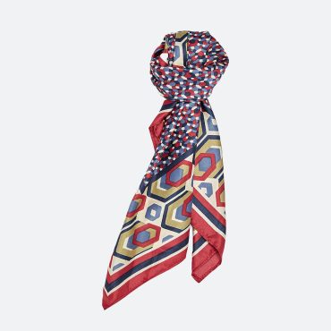 Geometric print Scarf