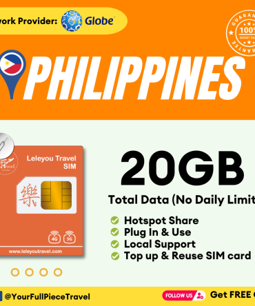 菲律宾上网卡 Philippine internet travel sim card【Unlimited Data】【No Daily Capped】