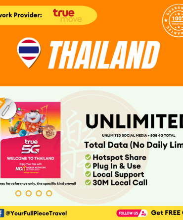 【Truemove/DTAC】Thailand Prepaid Local SIM Card 泰国当地上网卡【UNLIMITED DATA】  【No Daily Capped】