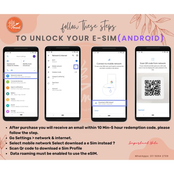 【eSIM】多国东南亚上网卡D Multi-countries East Asia Travel Sim Card 【No Daily Capped】【Unlimited data】 - Image 5